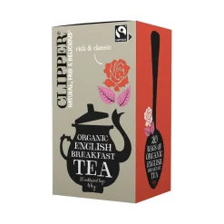 English Breakfast, Clipper, 44 g, luomu