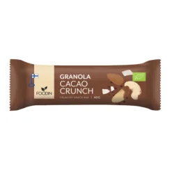 Granolapatukka Cacao Crunch, Foodin, 40 g, luomu