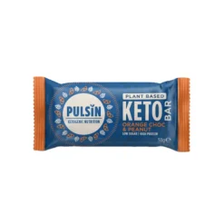 Keto-proteiinipatukka, appelsiinisuklaa & maapähkinä, Pulsin, 50 g