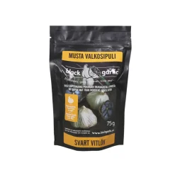 Musta valkosipuli, kuorimaton, 75 g